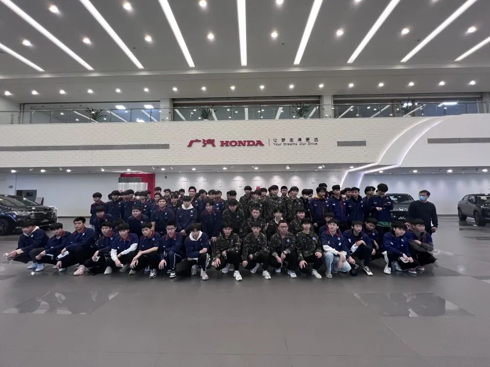 走访企业参观学习，金领技校汽修学子赴广汽本田参观学习(图7)