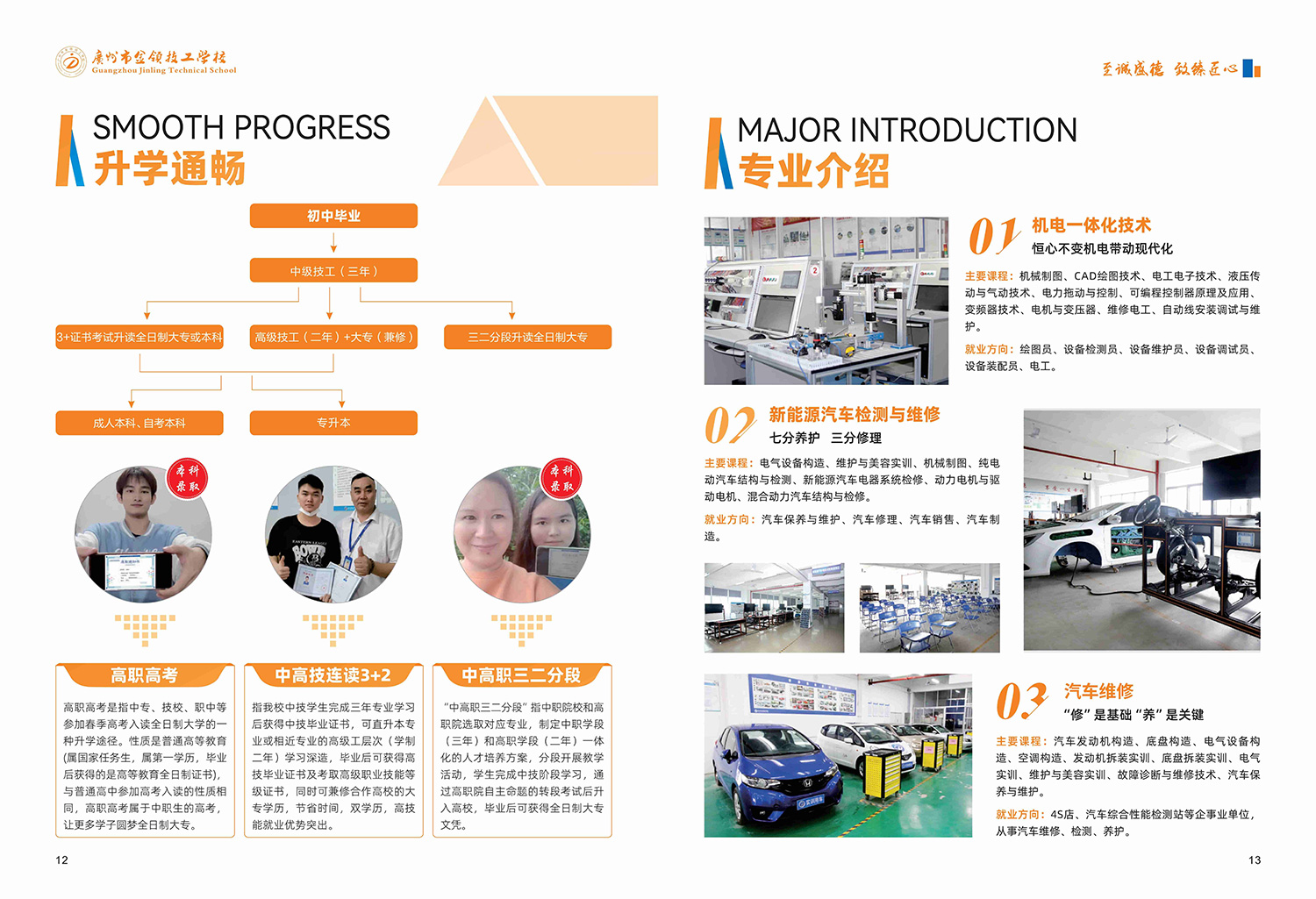 广州市金领技工学校2023年招生画册(图7)